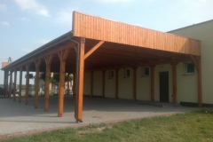Wiata biesiadna w Pobiedziskach